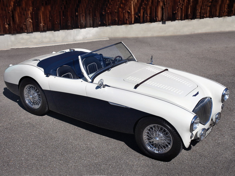 bn2, 1080P, retro, austin, 100 4, 1955, healey