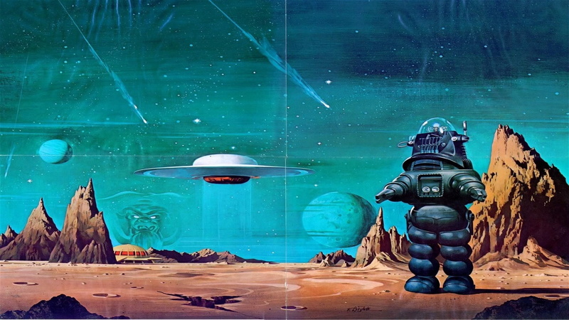 fiction, 1080P, forbidden, planet, science, artwork