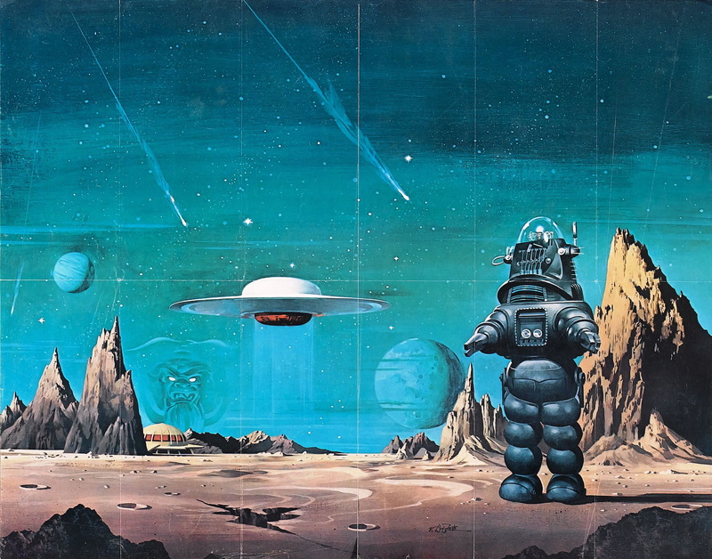 spaceship, forbidden, planet, 1080P, adventure, action, robot, sci fi