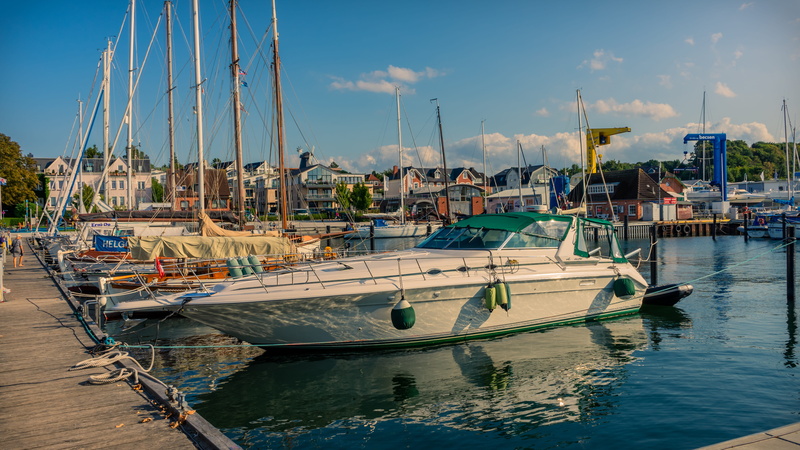 5K, waterfront, travel, architecture, sky, no people, summer, harbor, fishing boat, outdoors, port, coast, luxury, baltic sea, anchored, nautical vessel