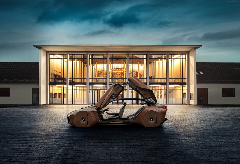 BMW Vision Next 100, 4K, supercars, future cars