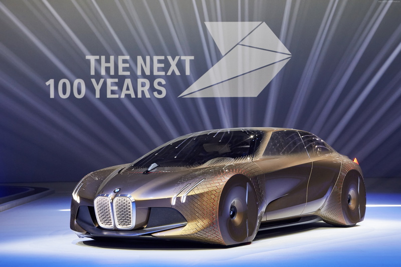 4K, BMW Vision Next 100, future cars, luxury cars