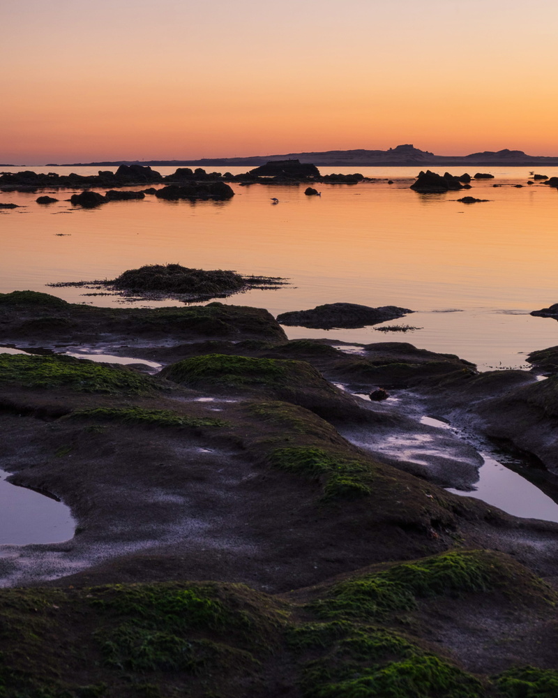 solid, explore, landscape, sky, sunset, 4K, travel, iceland, create, idyllic, land, tranquility, non-urban scene, no people, nature, orange color, beach