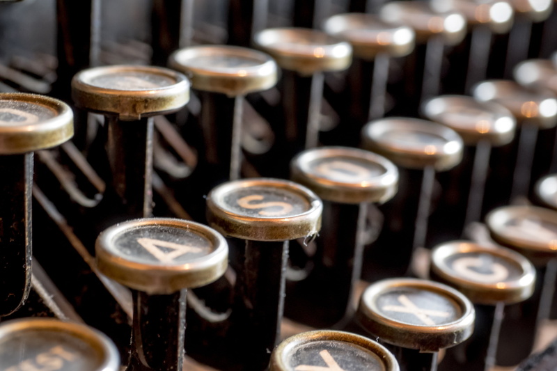 dusty, in a row, vintage, obsolete, machine, typescript, letters, push button, 4K, keys, alphabet, indoors, keyboard, arts culture and entertainment, black