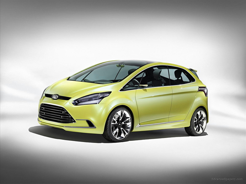 ford, 720P, cars, 2009, iosis, concept, max, yellow, door, hatchback