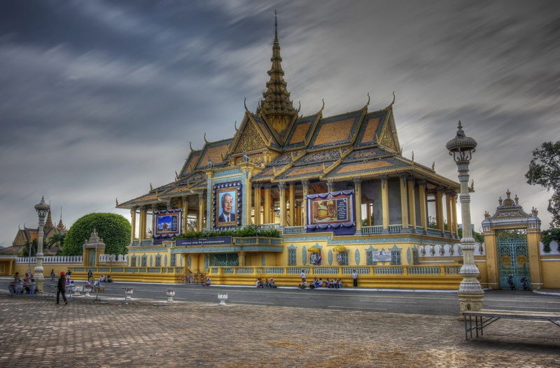 Phnom Penh, Phnom Penh, Palaces, Royal Palace, 1080P, Cambodia