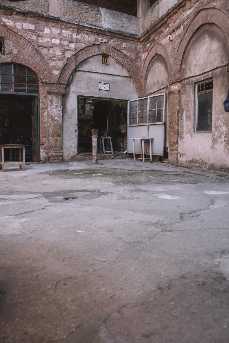 obsolete, exterior, ruined, weathered, church, stonewall, built structure, arches, old, daylight, ceiling, pavement, landmark, building exterior, window