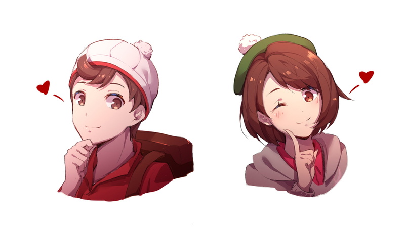 Pokémon: Sword and Shield, 1080P, Pokémon, Victor (Pokémon), Gloria (Pokémon)