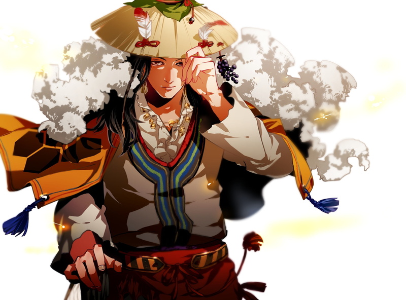 character, real people, front view, nature, anime, illustration, gloria, samurai, mask, art, representation, clothing, one Person, day, illustrations And Vector Art
