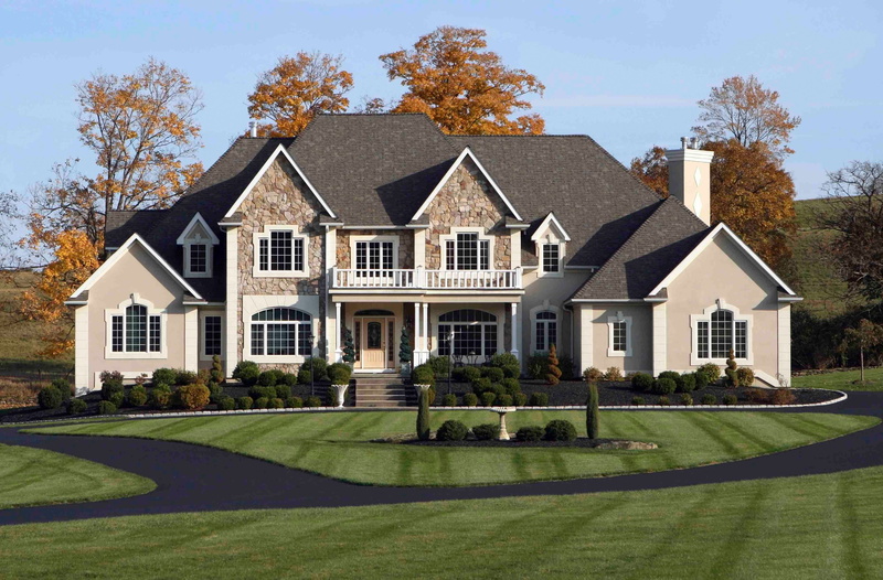 building, high society, landscaped, lawn, 2K, suburb, mansion, house, architecture, window, front or back yard, modern, wealth, nature, plant, brick, home ownership