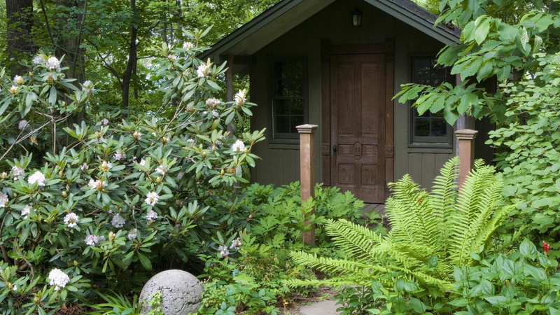 garden, plant, 1080P, photography, shed, brown, 1920x1080, house