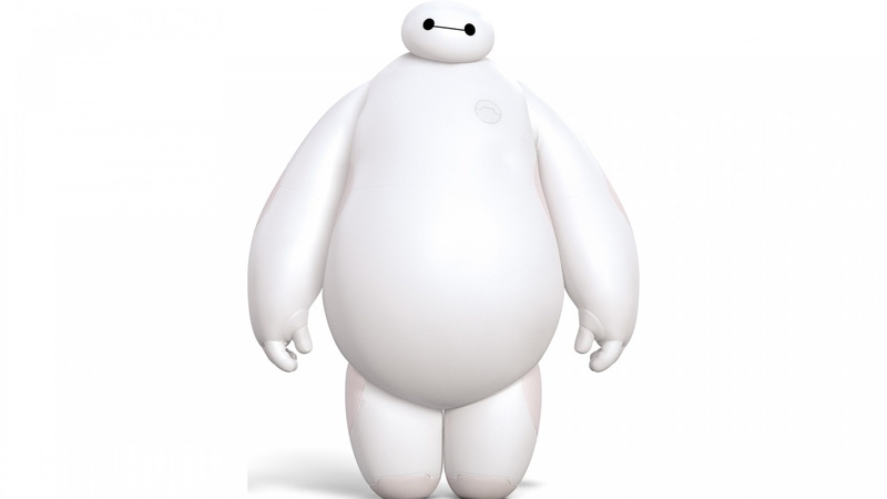 Movie, indoors, single object, white color, standing, people, container, food and drink, 1080P, simplicity, public building, Big Hero 6, copy space, white background