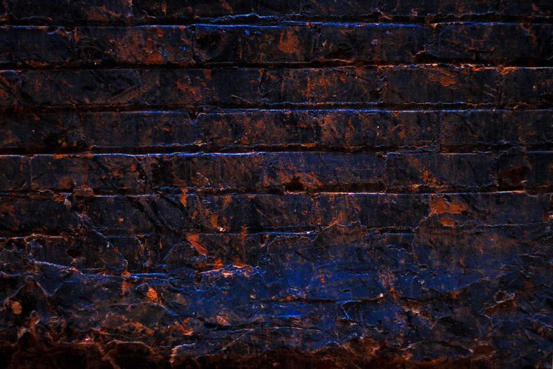 damaged, texture, abstract, old, built structure, textured effect, material, blue, bricked, cement, weathered, 4K, peeling, rusty, ruined, wall - Building Feature