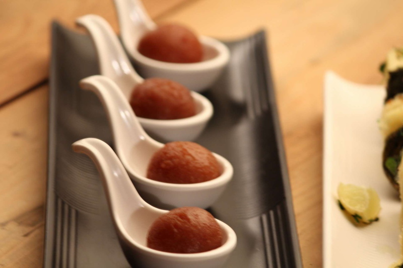 close-up, food, plate, freshness, tray, 1080P, indoors, household equipment, gulab jamun, no people, sweets, selective focus, sweet food, in a row, indulgence