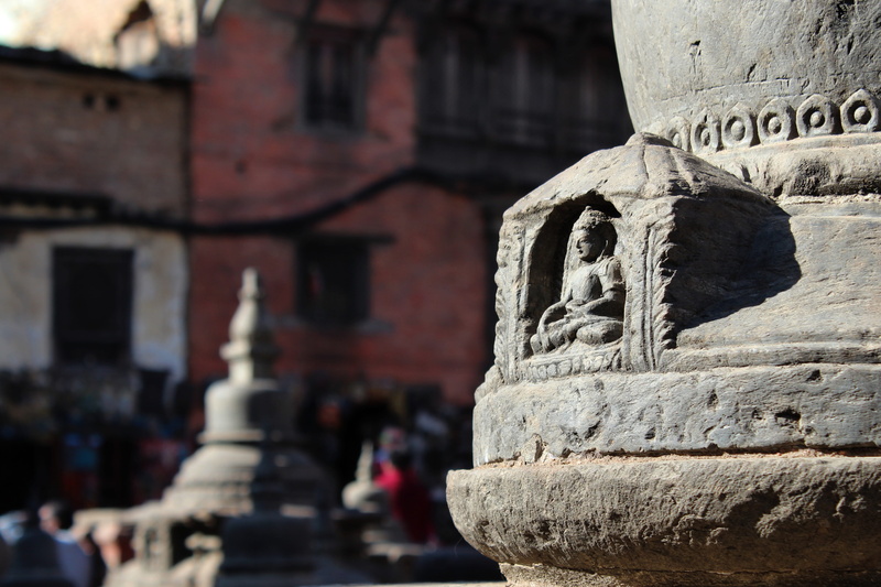 belief, day, kathmandu, buddhism, built structure, the past, travel, history, small, art and craft, building, ancient, carving, nepal, temple, 5K, tourism