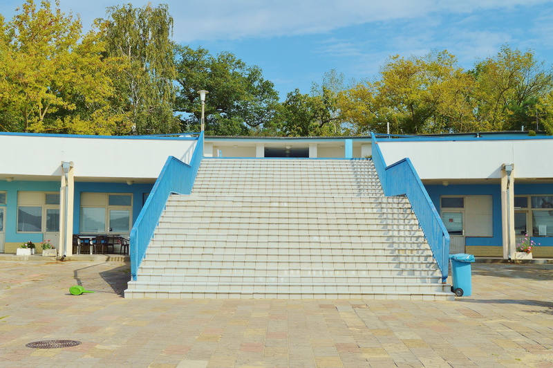 berlin, direction, staircase, steps and staircases, railing, building, sunlight, müggelsee, nature, 5K, access, no people, outdoors, plant, the way forward