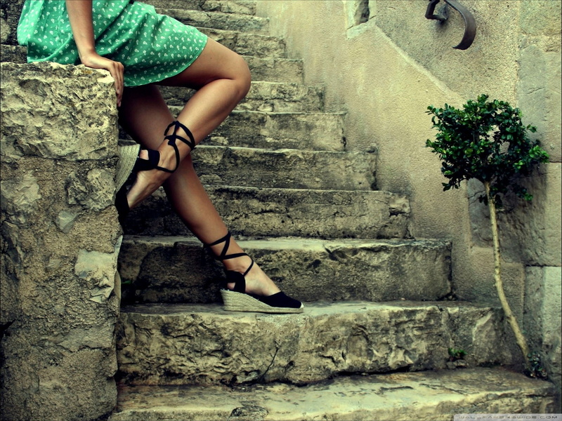 shoes, x, stairways, people, 1080P, stones, leg, hd, dress, art, women, legs