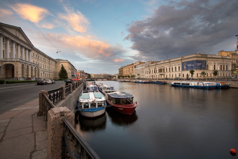 Fontanka river, st, St. Petersburg, fontanka, 1080P, river, petersburg