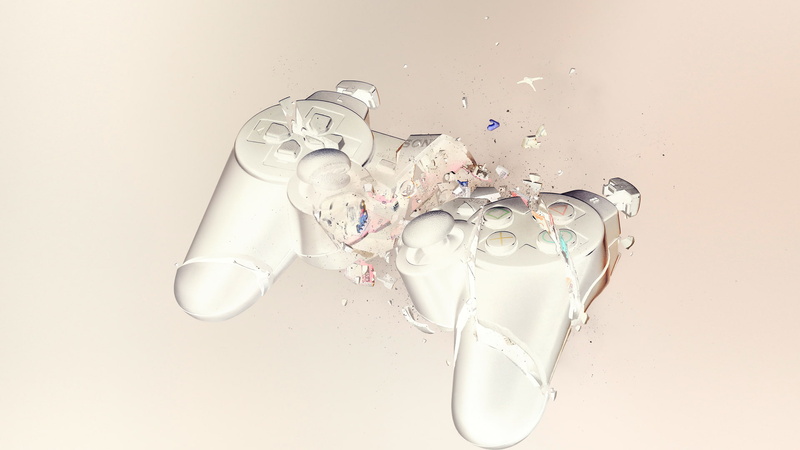 controller, playstation, video games, cordless, hd, game, illustration, 1080P