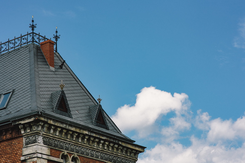 Bydgoszcz, street, roof, 2K, buildings, vintage, cloud - sky, outdoors, religion, place of worship, no people, the past, old, town, Architecture, old town