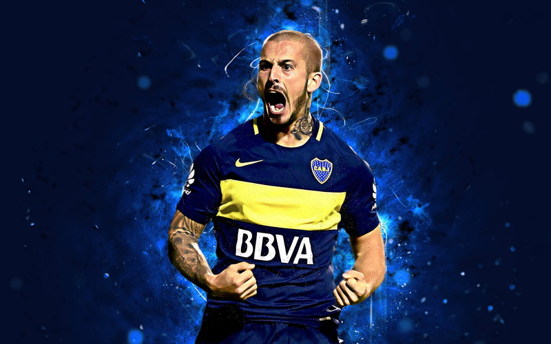 Argentinian, 4K, CA Boca Juniors, Soccer, Darío Benedetto