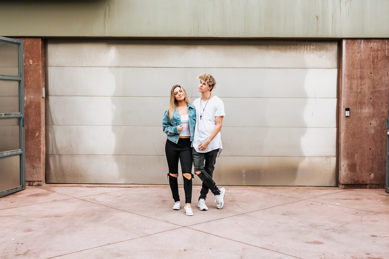 city, caucasian, teamwork, couplegoal, males, people, women, 5K, sunlight, couple - relationship, two people, denim, mid adult, denim jacket, togetherness