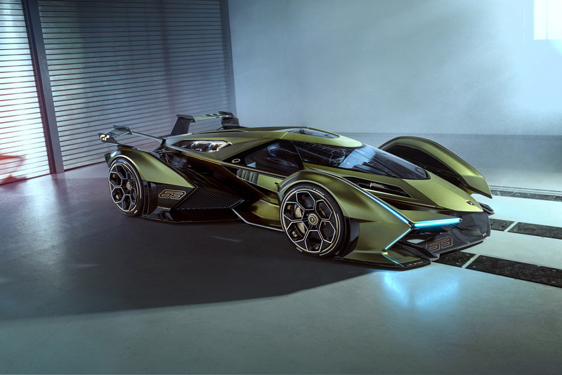 Sport Car, Car, Supercar, Lamborghini Lambo V12 Vision Gran Turismo, 8K, Lamborghini, Vehicle