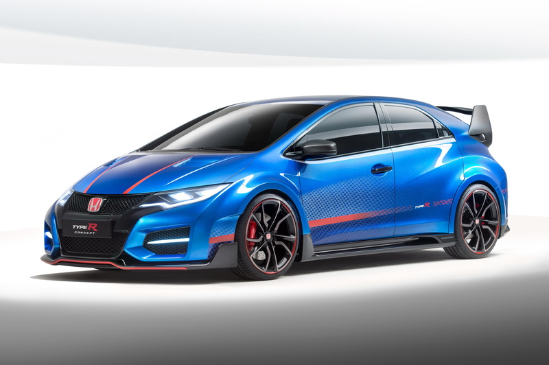 r, type, concept, concept ii, 4K, honda, civic, ii, type r