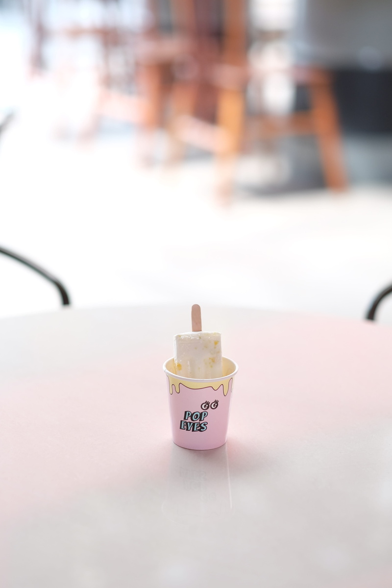 dairy product, cup, pink color, sweet food, still life, food, temptation, cold, ice, no people, communication, day, cream, dessert, close-up, cafe, container