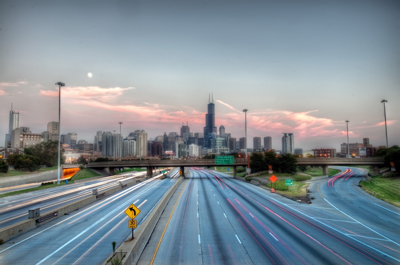 4K, highways, photography, hdr, USA, roads, abstract, hd, Clouds, motorways, cityscapes, art