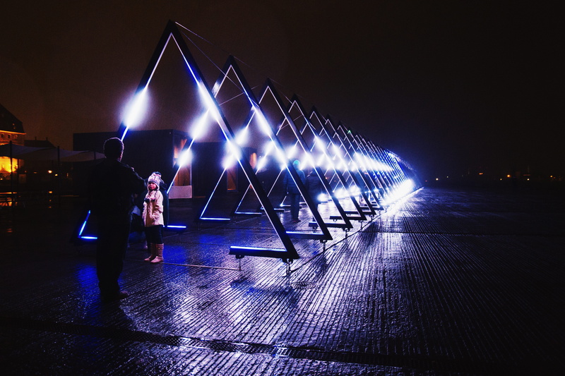 light - natural phenomenon, denmark, light, city, arts culture and entertainment, lighting equipment, stage light, stage, installation, outdoors, street