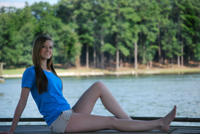 daytime, sitting, wearing, happiness, shirt, nature, fashion, lake, beautiful woman, woman, body, young women, full length, t, tree, lifestyles, outdoors