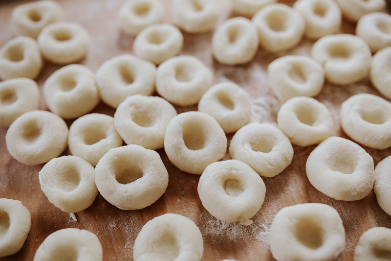 Polish, close-up, freshness, white noodles, white dumplings, potato dumplings, dumplings, snack, backgrounds, cookie, indoors, l, table, shape, temptation