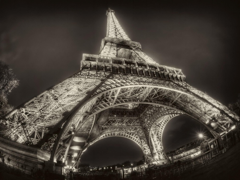perspective, 3d and abstract, paris, eifel tower, 1080P, photography