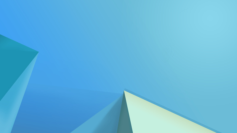 blue, perspective, 4K, 3D Abstract