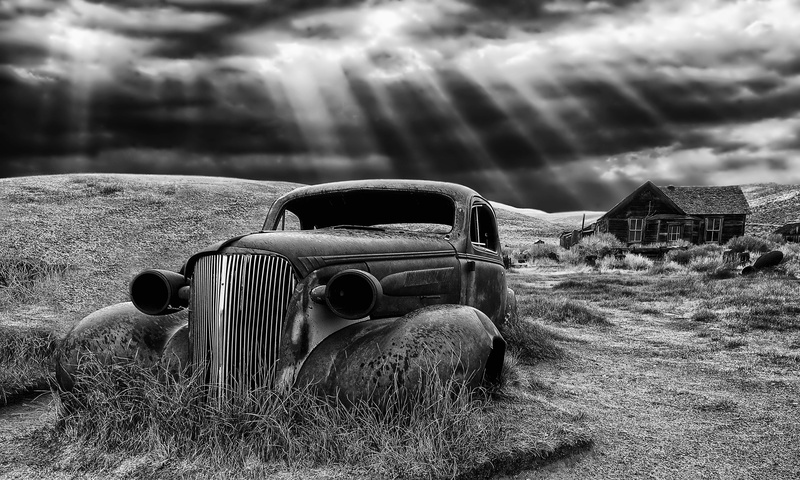 bodie, deterioration, transportation, united states, day, bodie state historic park, bridgeport, old, obsolete, land, sky, nature, outdoors, plant, 2K