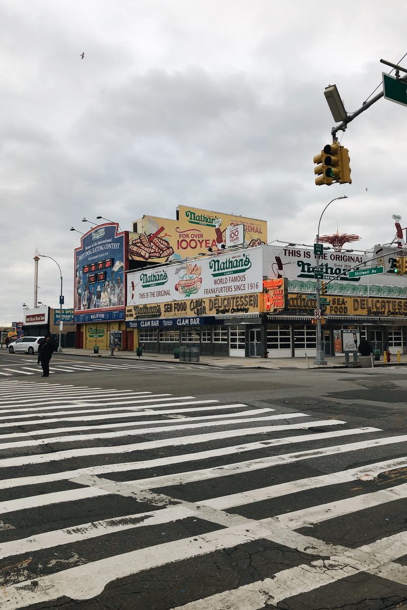 carnival, stores, cloud - sky, store, building exterior, funfair, new, nature, built structure, new york, street, road marking, sky, text, 4K, symbol