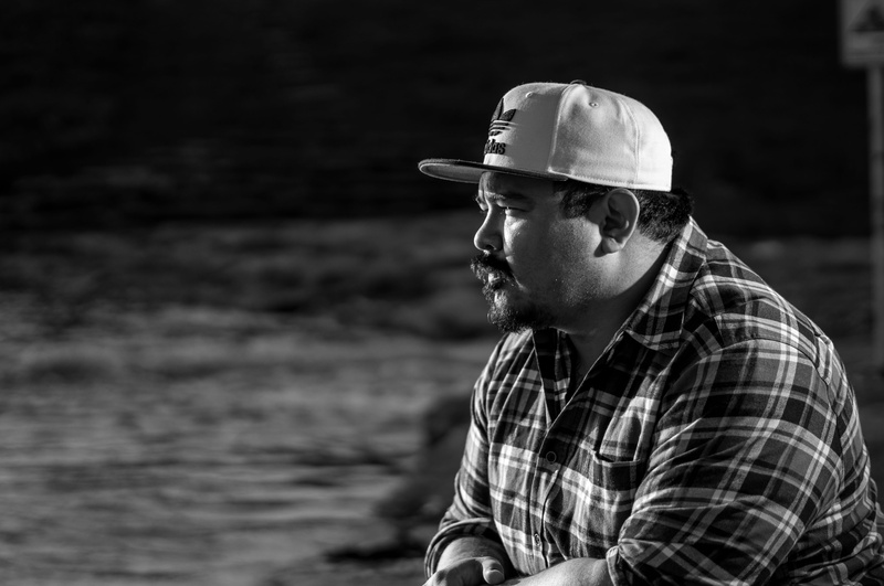 mexican, looking away, 5K, day, outdoors, nature, side view, focus on foreground, fort worth, mustache, thinking, real people, adult, profile view, young adult