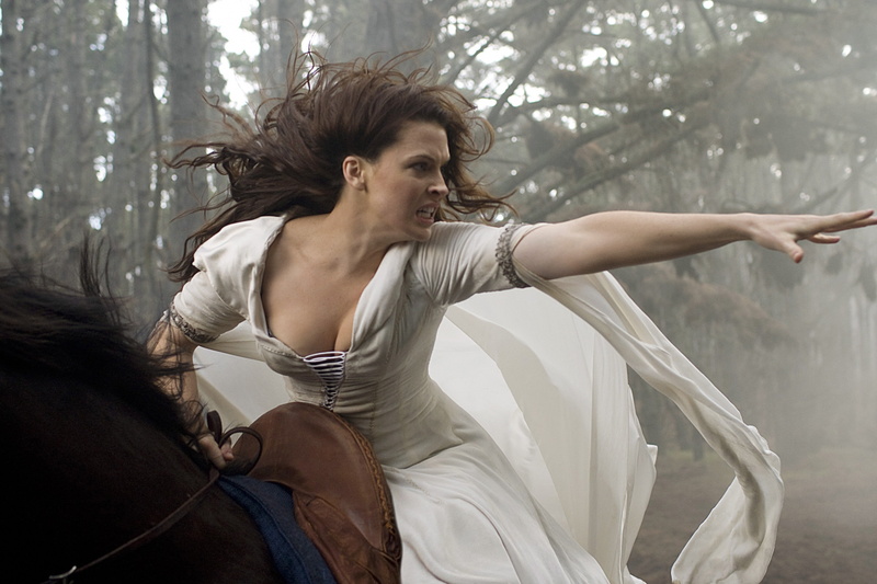 legend, bridget, outdoors, hd, women, art, angry, brunettes, horses, reaching, ou, cleavage, 4K, regan, animals, forest, seeker