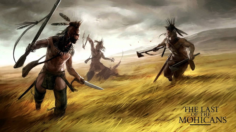 film, adventure, american, drama, native, movie, mohicans, action, art, western, painting, 1080P