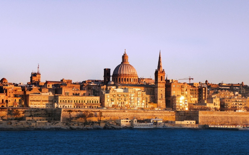 the past, cityscape, Valletta, tourism, Beautifully, nature, building exterior, travel, river, religion, Buildings, Malta, place of worship, no people