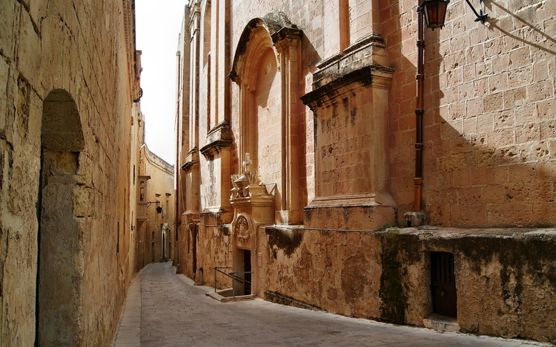 arch, old ruin, ancient, malta, sunlight, belief, ruined, the way forward, no people, old, valletta, building exterior, built structure, colonnade, outdoors