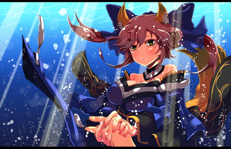 backgrounds, people, star Shape, female, sky, animal wildlife, cartoon, human representation, day, brown, water, wolf, moon, real people, illustration