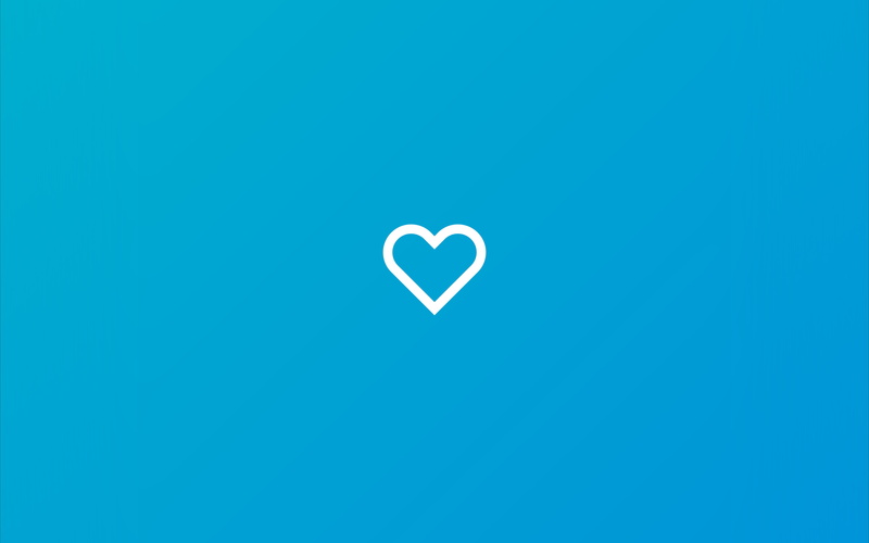 minimal, colored background, papers.co, close-up, romance, love, art and craft, heart shape, blue background, love letter, creativity, coming, 4K, copy space