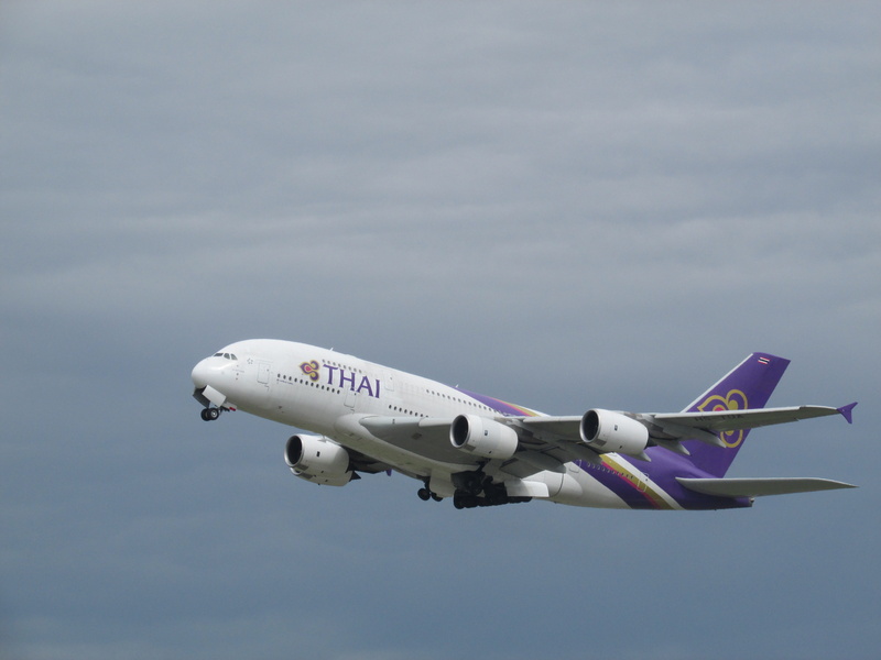 fighter plane, sky, nature, air vehicle, thai, side view, air force, Plane Spotting, army, 4K, white, no people, day, purple, aerospace industry, take off