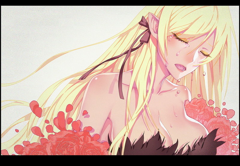 art and craft, close-up, abstract, wall - building feature, pink color, creativity, nature, Monogatari Series, 720P, animation, multi colored, red, white background