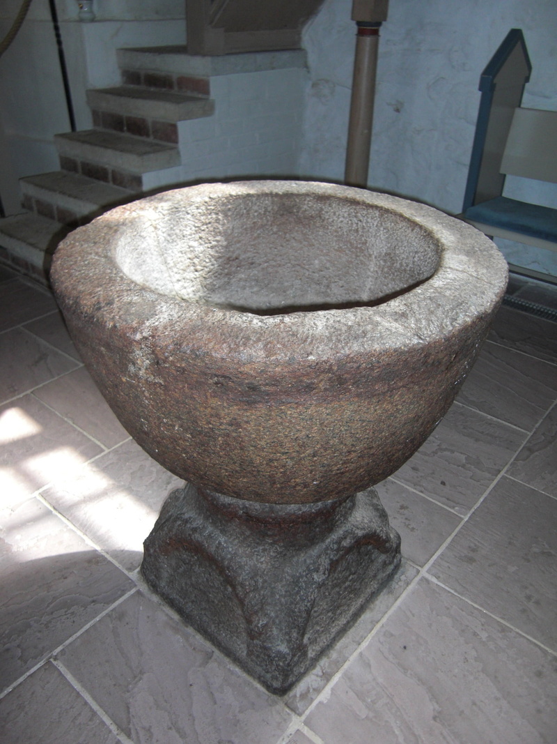 water, religion, motion, art and craft, indoors, sculpture, baptismal font, absence, solid, baptism, flooring, tiled floor, high angle view, craft, tile