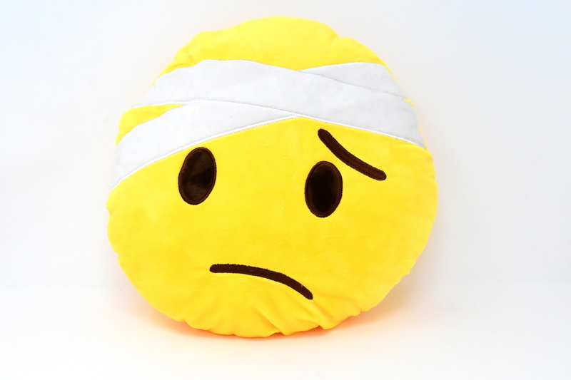 white, no people, white background, face, fun, get well soon, 5K, color, studio shot, sad, anthropomorphic, close-up, ill, anthropomorphic smiley face