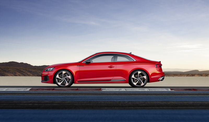 2018, RS, RS5, Track, Audi, German, A5, 4K, Red