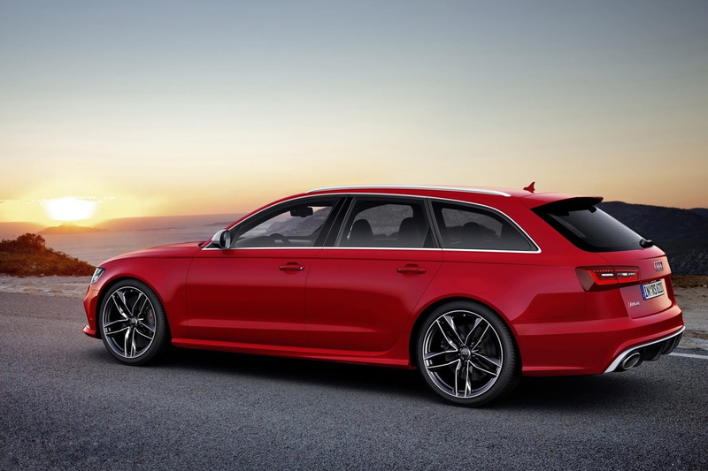 audi, modern, rs6 avant, reflection, shiny, technology, road, nature, looking At View, sunset, side View, engine, 1080P, new, transportation, sky, mode of Transport